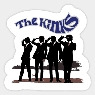 The Kinks Band Sticker